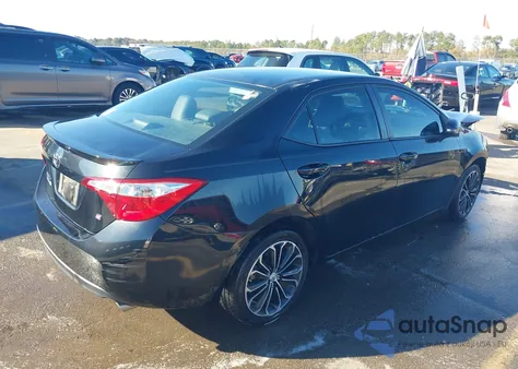 2015 Toyota Corolla S Plus z USA, uszkodzony, nr VIN 2T1BURHE8FC456747